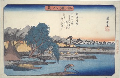 Tempo sereno a Susaki: Otto vedute di Kanazawa da Utagawa Hiroshige