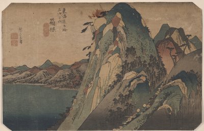 Hakone dalle 53 stazioni del Tokaido da Utagawa Hiroshige