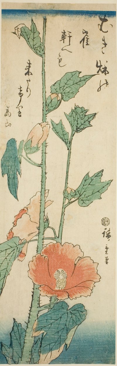 Ibisco da Utagawa Hiroshige