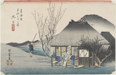 Maruko--Famosa casa da tè da Utagawa Hiroshige