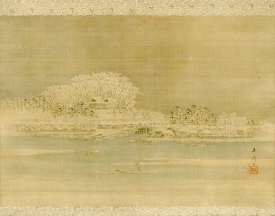 Matsuchiyama sul fiume Sumida da Utagawa Hiroshige