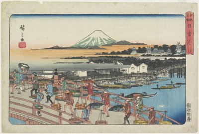 Ponte Nihon-bashi da Utagawa Hiroshige