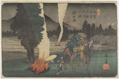 No.19 Karuizawa, 1830-1844 da Utagawa Hiroshige