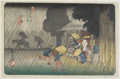 No.40 Suhara, 1830-1844 da Utagawa Hiroshige