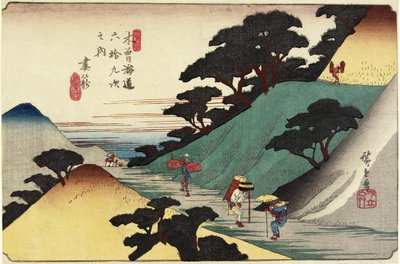No.43 Tsumago, 1830-1844 da Utagawa Hiroshige