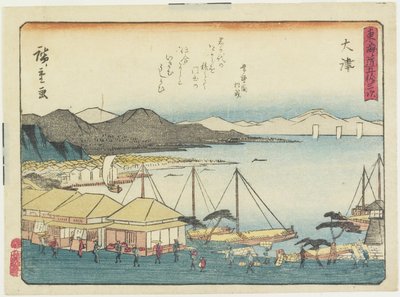 O_tsu, 1837-1844 da Utagawa Hiroshige