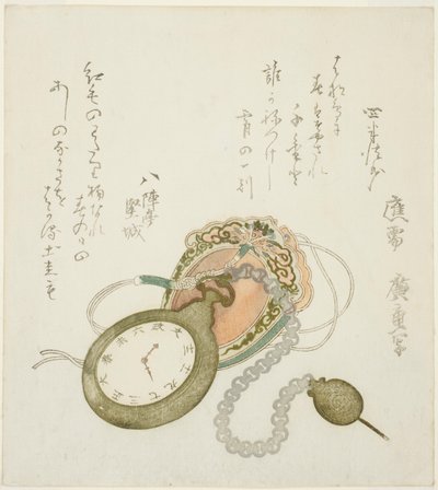 Orologio da tasca da Utagawa Hiroshige