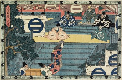 Prologo, c. 1838 da Utagawa Hiroshige