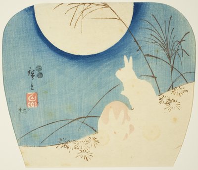 Conigli alla Luce della Luna da Utagawa Hiroshige