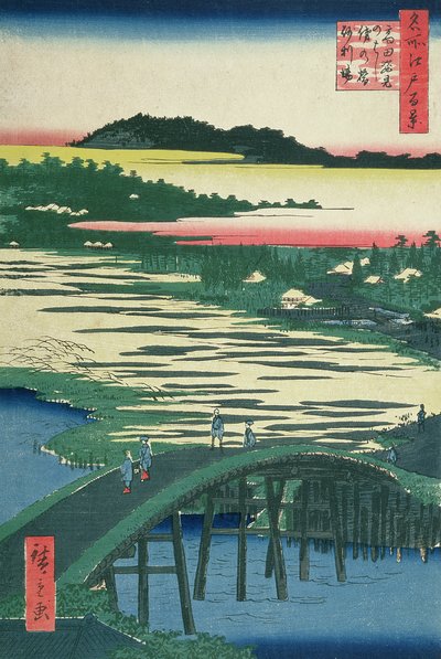 Ponte Sugatami, Ponte Omokage e Jariba a Takata, dalla serie 