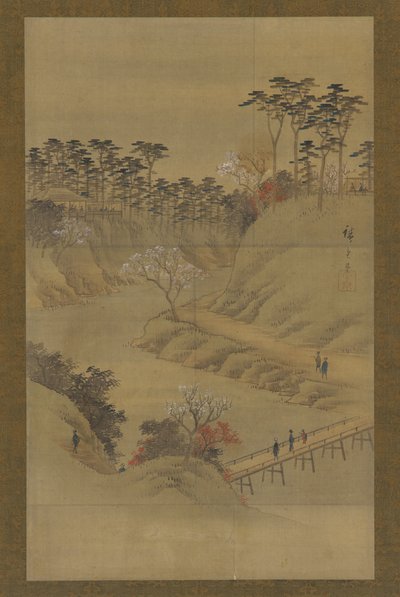 Paesaggio estivo, metà del 19° secolo da Utagawa Hiroshige II
