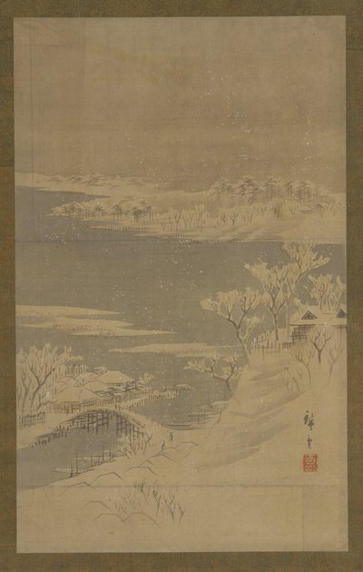 Paesaggio Invernale da Utagawa Hiroshige II