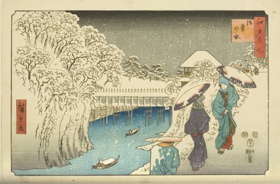Ochanomizu da Utagawa II Hiroshige