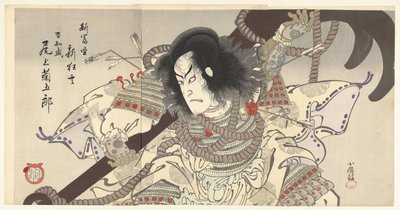 Onoe Kikugoro come Taira no Tomomori da Utagawa Kokunimasa