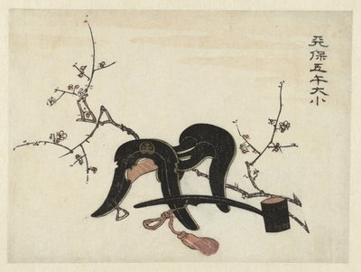 Sella e mestolo da Utagawa Kunisada (I) (attributed to)