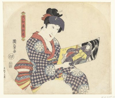 Attore con stampa da Utagawa Kunisada (I)