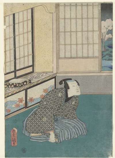 Il terzo mese (Yayoi) (Storie moderne di Genji durante i dodici mesi) (Imayo Genji junikagetsu no uchi) da Utagawa Kunisada (I)