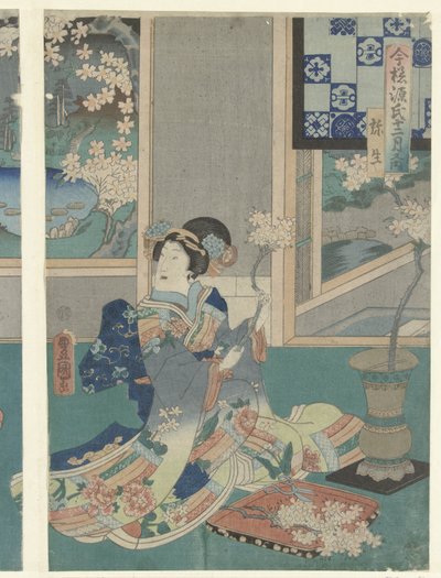 Il terzo mese da Utagawa Kunisada (I)