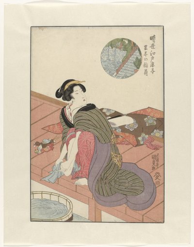 Tempio di Inari da Utagawa Kunisada (I)