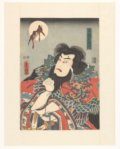 Il nuovo imperatore Taira Masakado da Utagawa Kunisada (I)