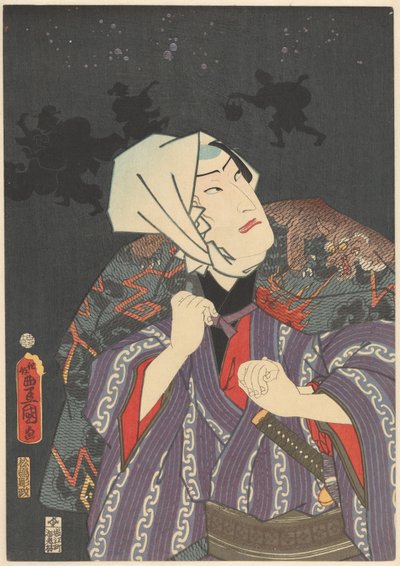 Tokijirō in cappotto da pompiere da Utagawa Kunisada (I)