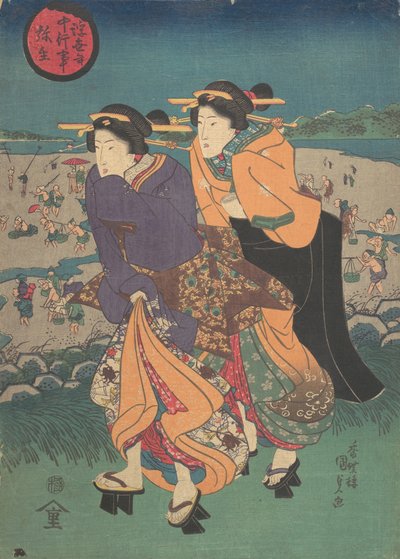 Evento annuale - il terzo mese Ukiyo nenju gyoji: Yayoi da Utagawa Kunisada