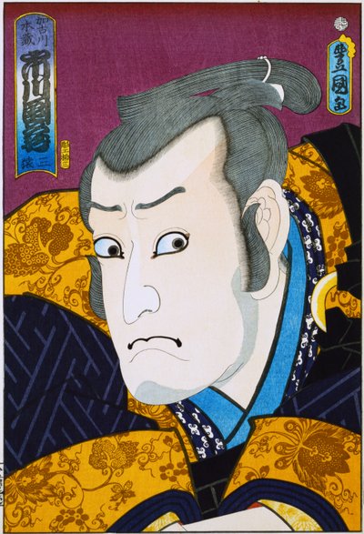 Dalla serie "Attori Famosi Passati e Presenti", c.1860-65 da Utagawa Kunisada