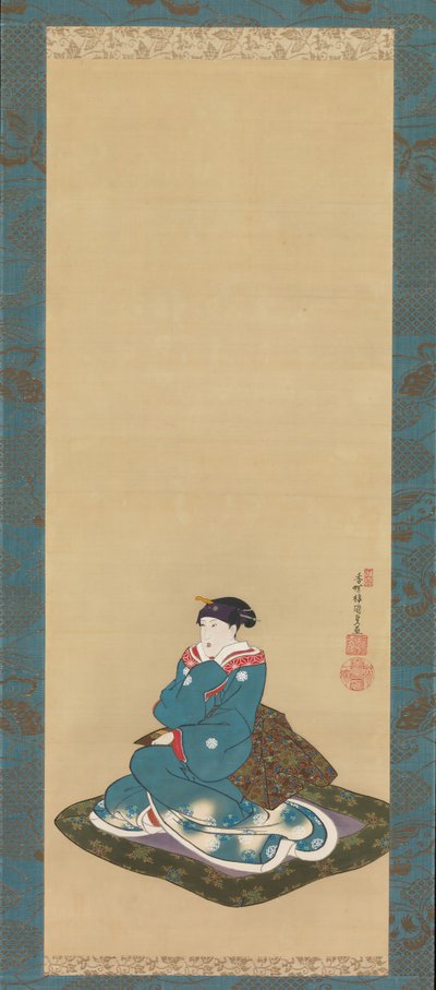 Ritratto commemorativo di Iwai Hanshiro VI, 1836 da Utagawa Kunisada