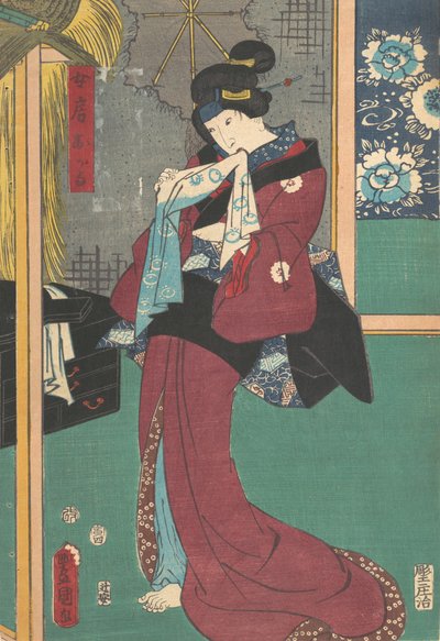 Stampa, XIX secolo da Utagawa Kunisada