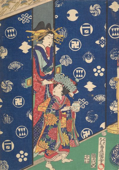 Stampa, XIX secolo da Utagawa Kunisada