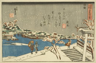 Neve a Matsuchiyama da Utagawa Kunisada
