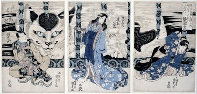 Il villaggio di Yatsuhashi a Okasaki, dalla serie 
