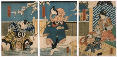 Scena teatrale da Utagawa Kunisada