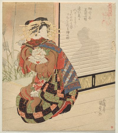 Vento, dalla serie Uccelli e fiori, vento e luna da Utagawa Kunisada