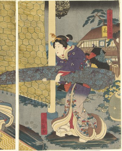 Fiori da Utagawa Kuniteru