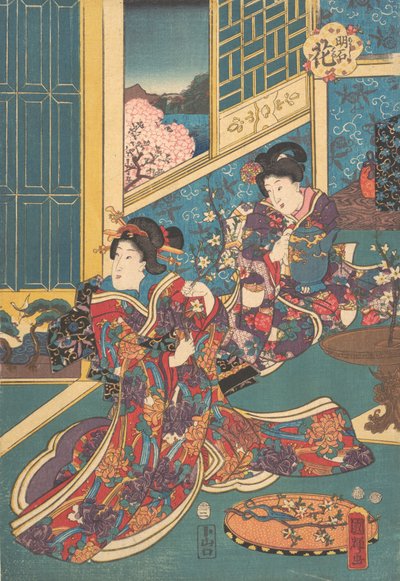 Fiore di Akashi da Utagawa Kuniteru