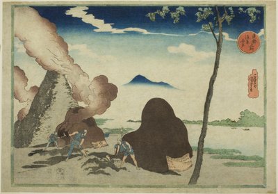 Asakusa Imado, dalla serie "Luoghi famosi della capitale orientale (Toto Meisho)" da Utagawa Kuniyoshi
