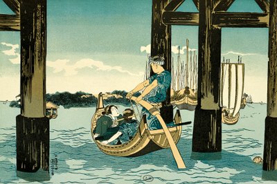 Gite in barca da Utagawa Kuniyoshi