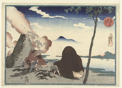 Imado in Asakusa (Beroemde plaatsen in de Oostelijke hoofdstad) da Utagawa Kuniyoshi