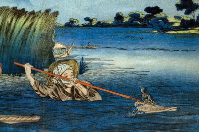 Immagine del fiume Miyato da Utagawa Kuniyoshi