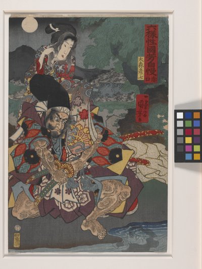 Rokuyosai Kuniyoshi Jiman; Shakku da Utagawa Kuniyoshi