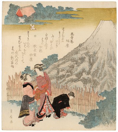 Haru no shin-Fuji, 1810-1829 da Utagawa Toyohiro