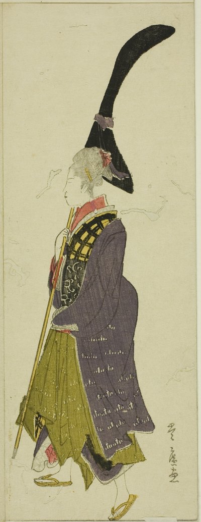 Parodia di una processione daimyō da Utagawa Toyohiro
