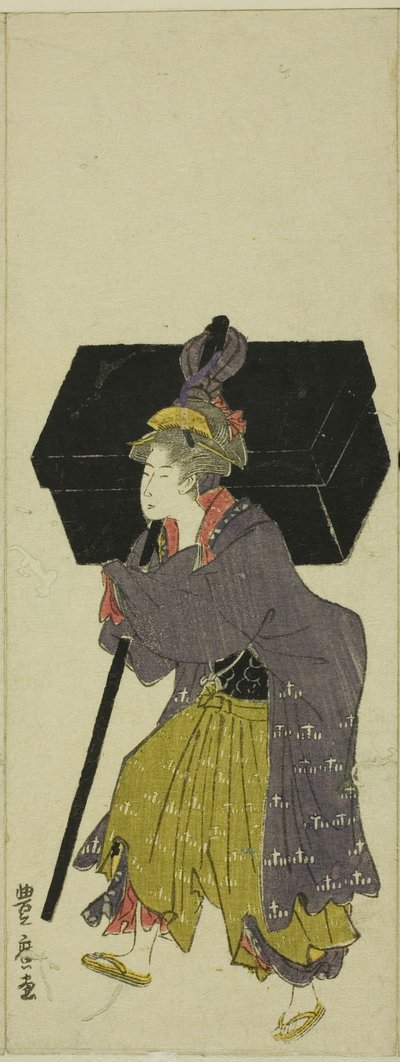 Parodia di una processione daimyō da Utagawa Toyohiro