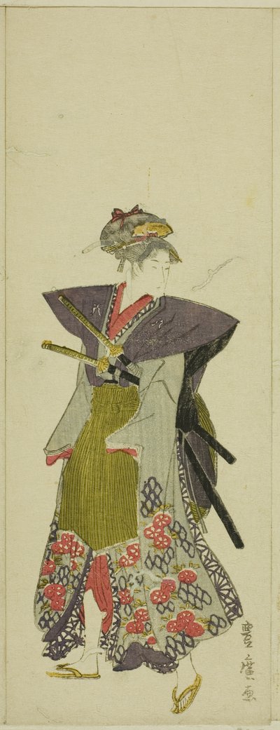 Parodia di una processione daimyō da Utagawa Toyohiro