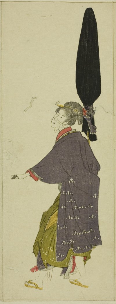 Parodia di una processione daimyō da Utagawa Toyohiro