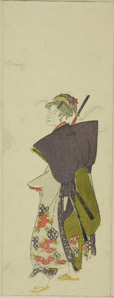 Parodia di una processione daimyō da Utagawa Toyohiro