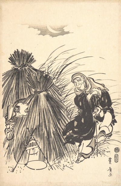 Intrappolare la volpe da Utagawa Toyohiro