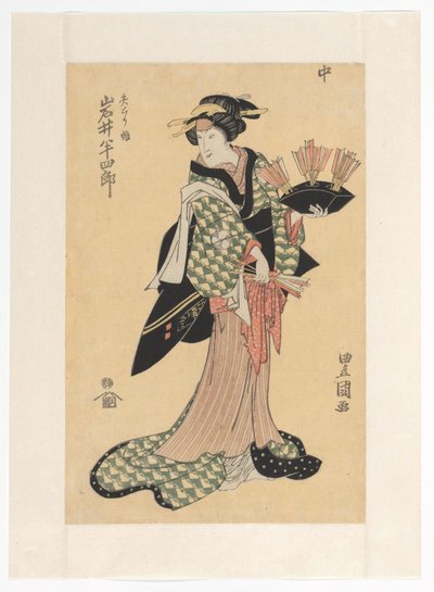 Oiwa con frecce da Utagawa Toyokuni (I)