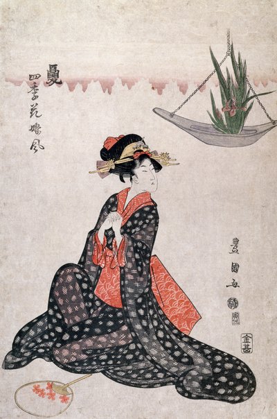 Fiori delle quattro stagioni da Utagawa Toyokuni